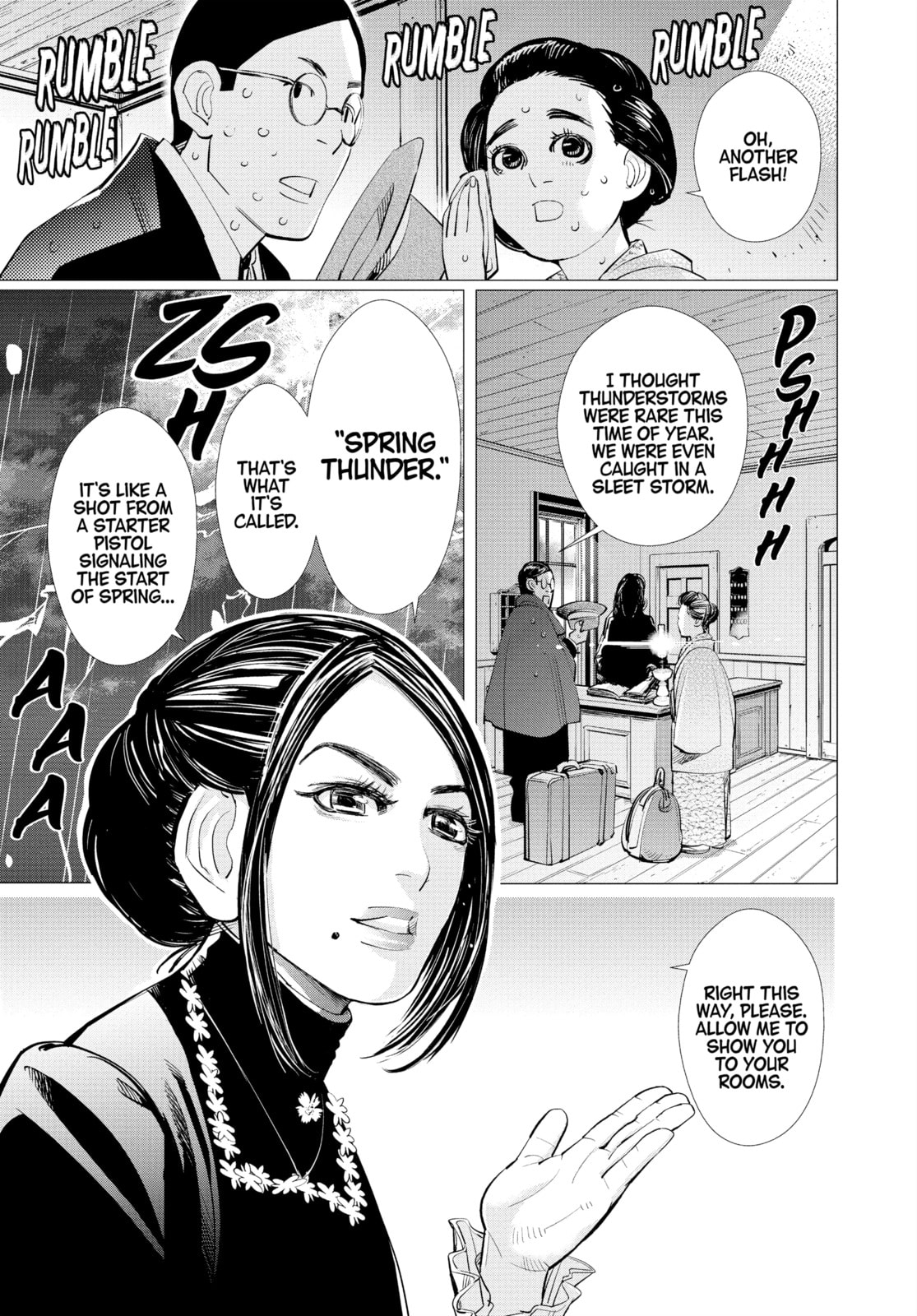 Golden Kamuy chapter 50, page 9