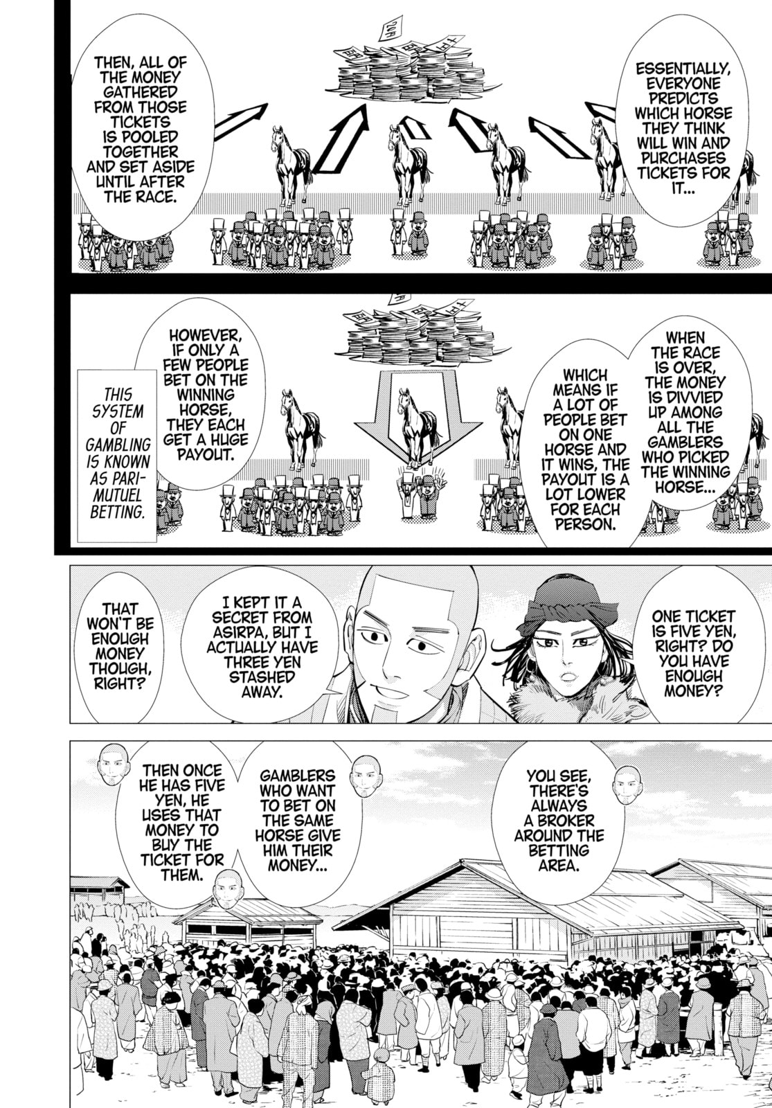 Golden Kamuy chapter 61, page 4