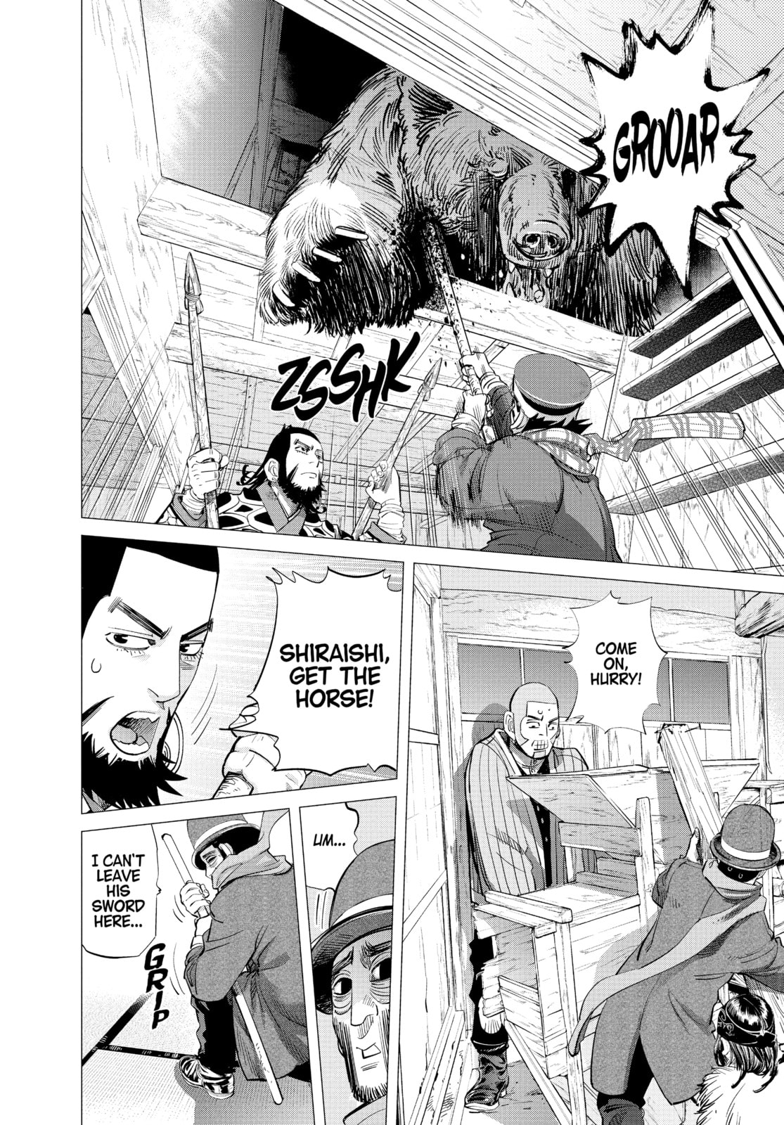 Golden Kamuy chapter 69, page 7
