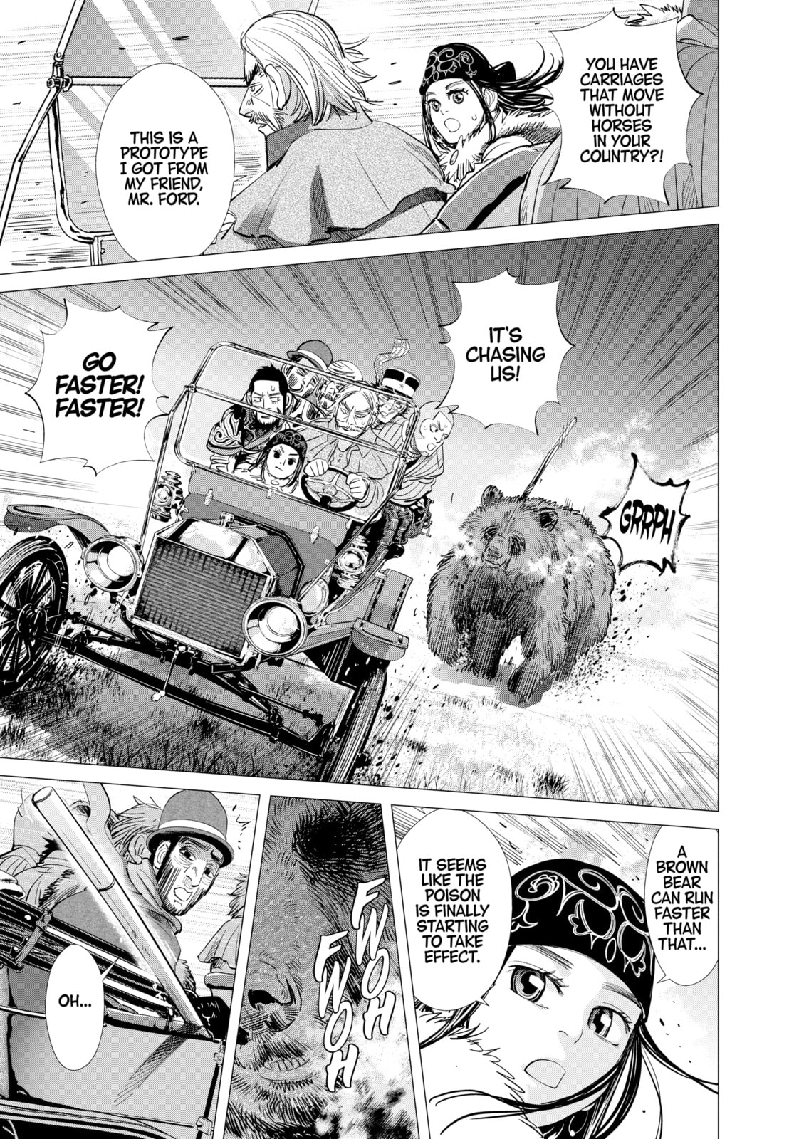 Golden Kamuy chapter 69, page 10