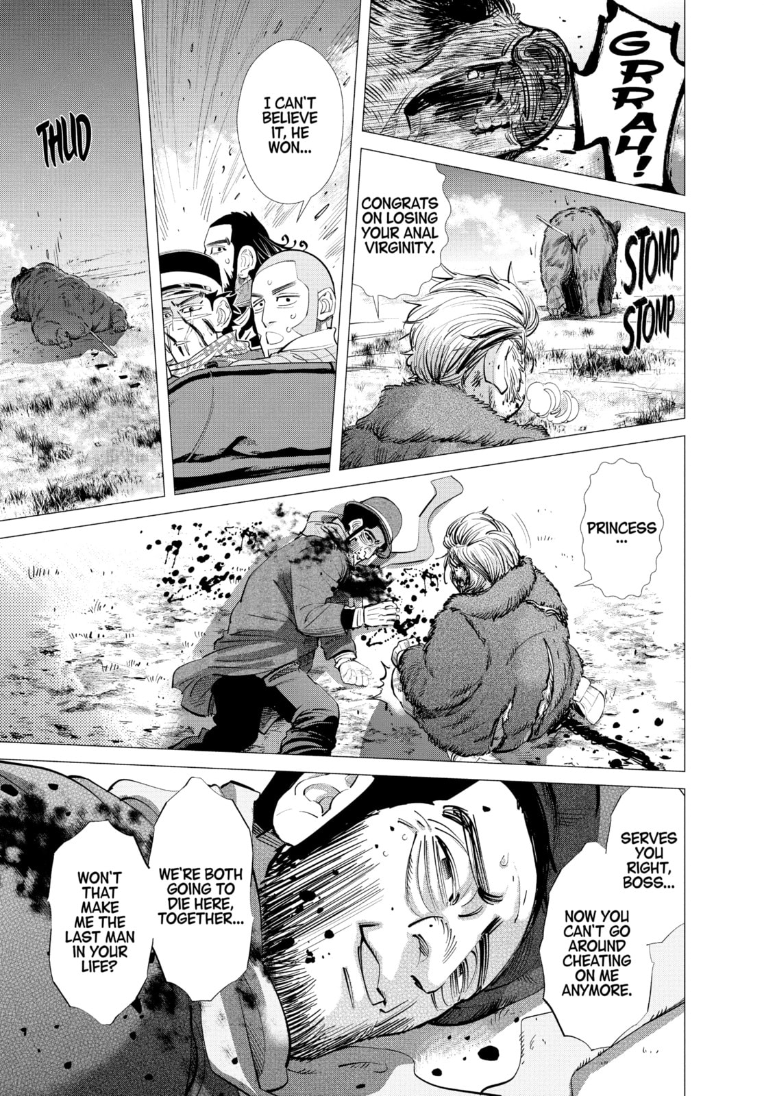 Golden Kamuy chapter 69, page 16