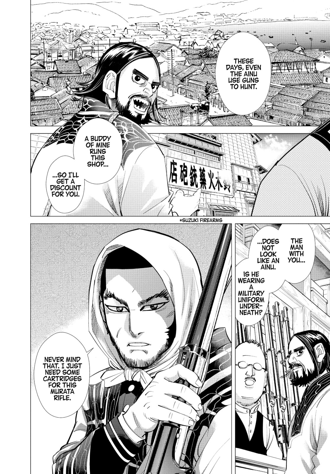 Golden Kamuy chapter 74, page 4