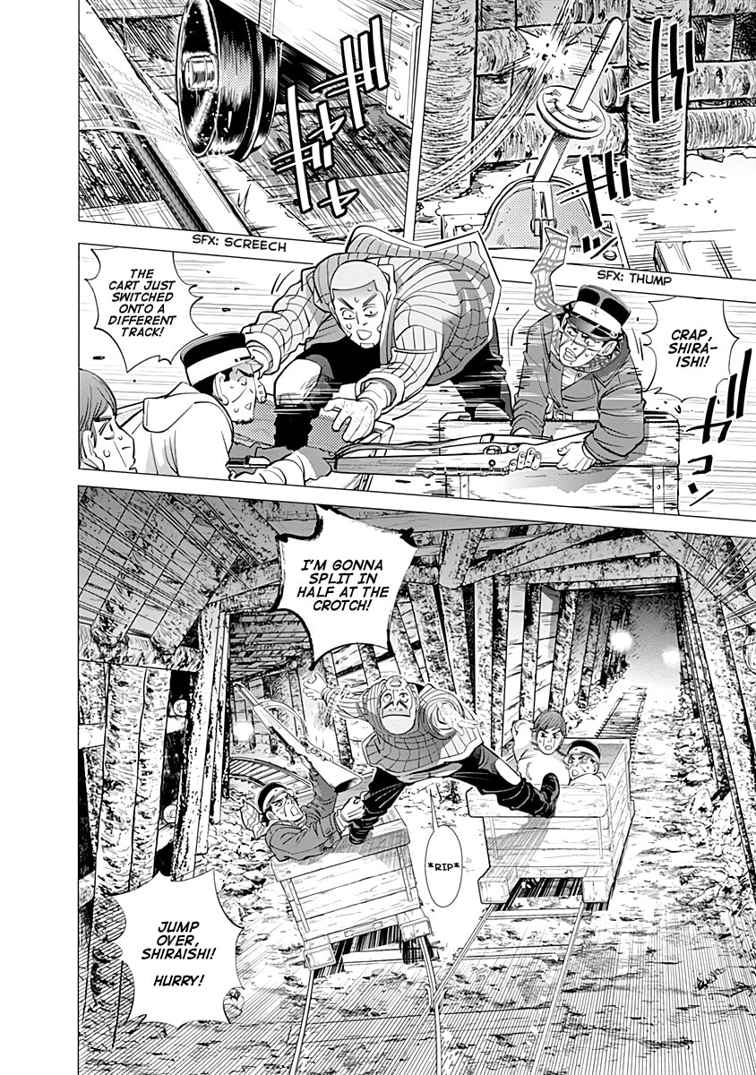 Golden Kamuy chapter 79.1, page 7