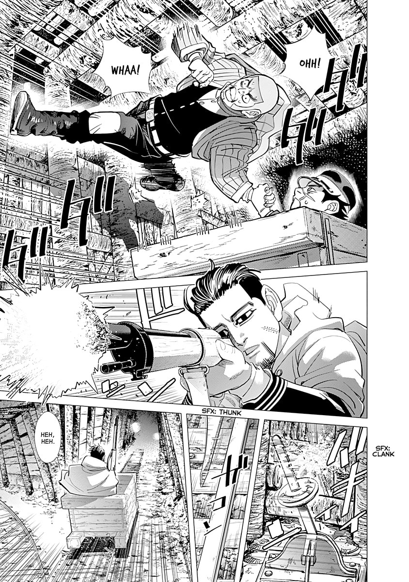 Golden Kamuy chapter 79.1, page 8