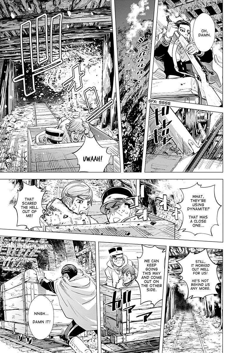 Golden Kamuy chapter 79.1, page 10