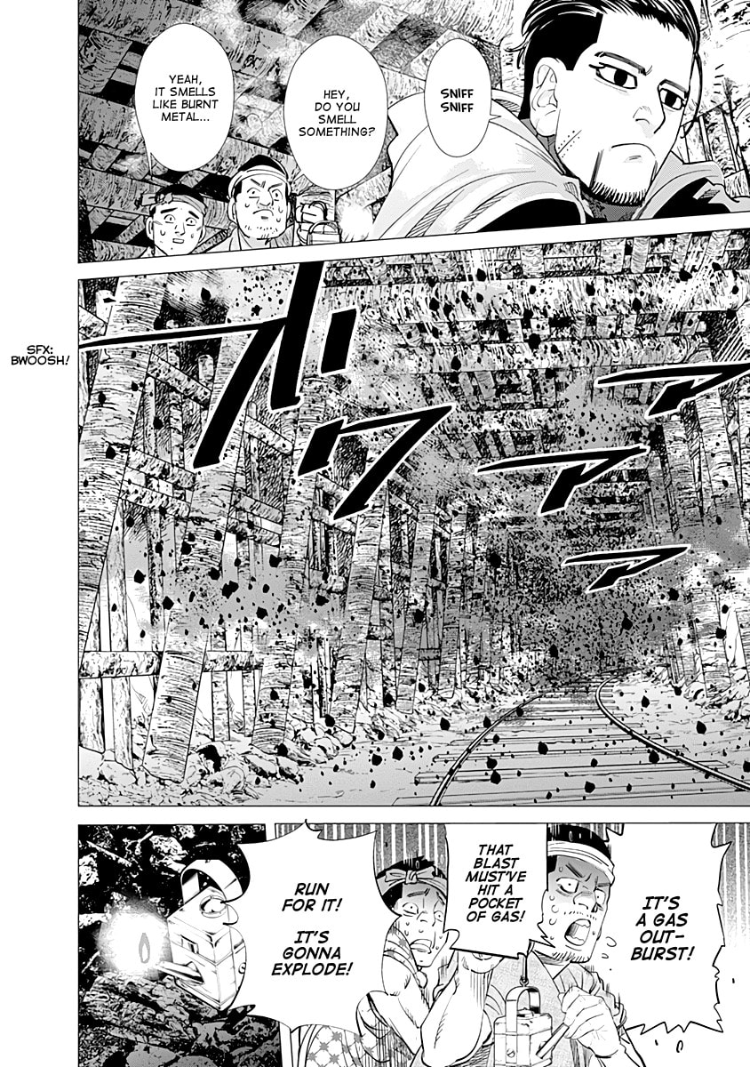Golden Kamuy chapter 79.1, page 11