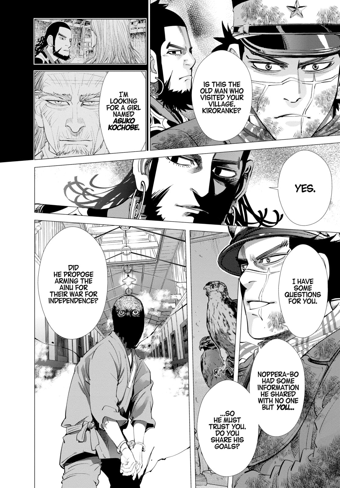 Golden Kamuy chapter 81, page 4