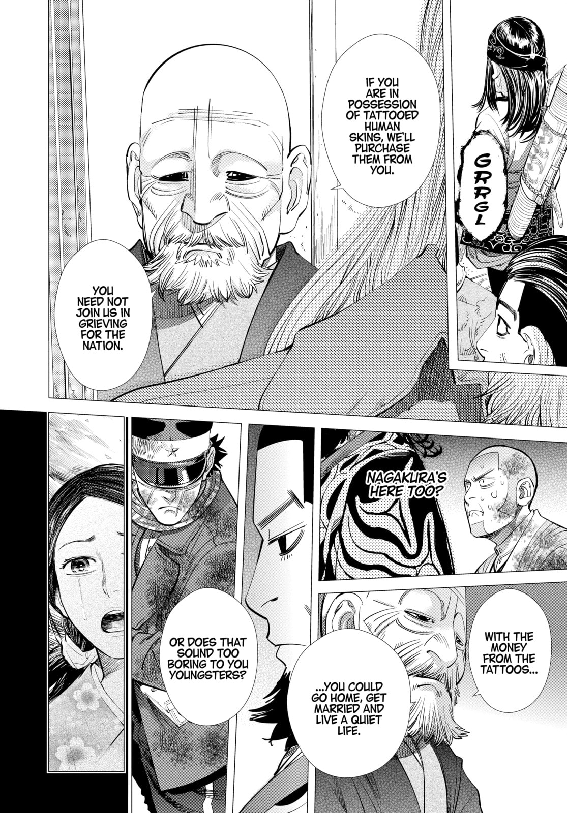 Golden Kamuy chapter 81, page 8