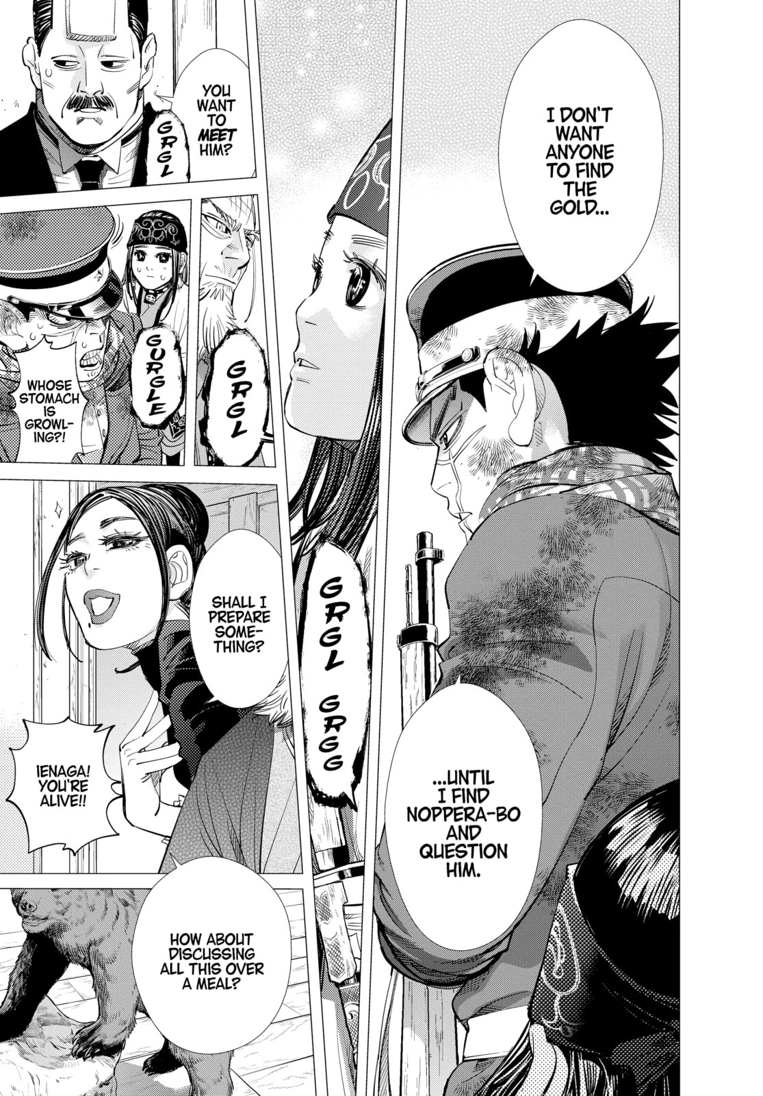 Golden Kamuy chapter 81, page 9