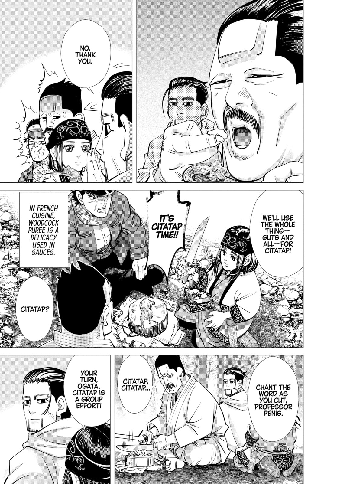 Golden Kamuy chapter 83, page 8