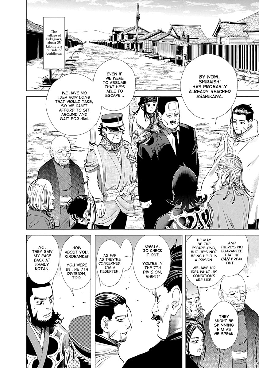 Golden Kamuy chapter 93.1, page 13