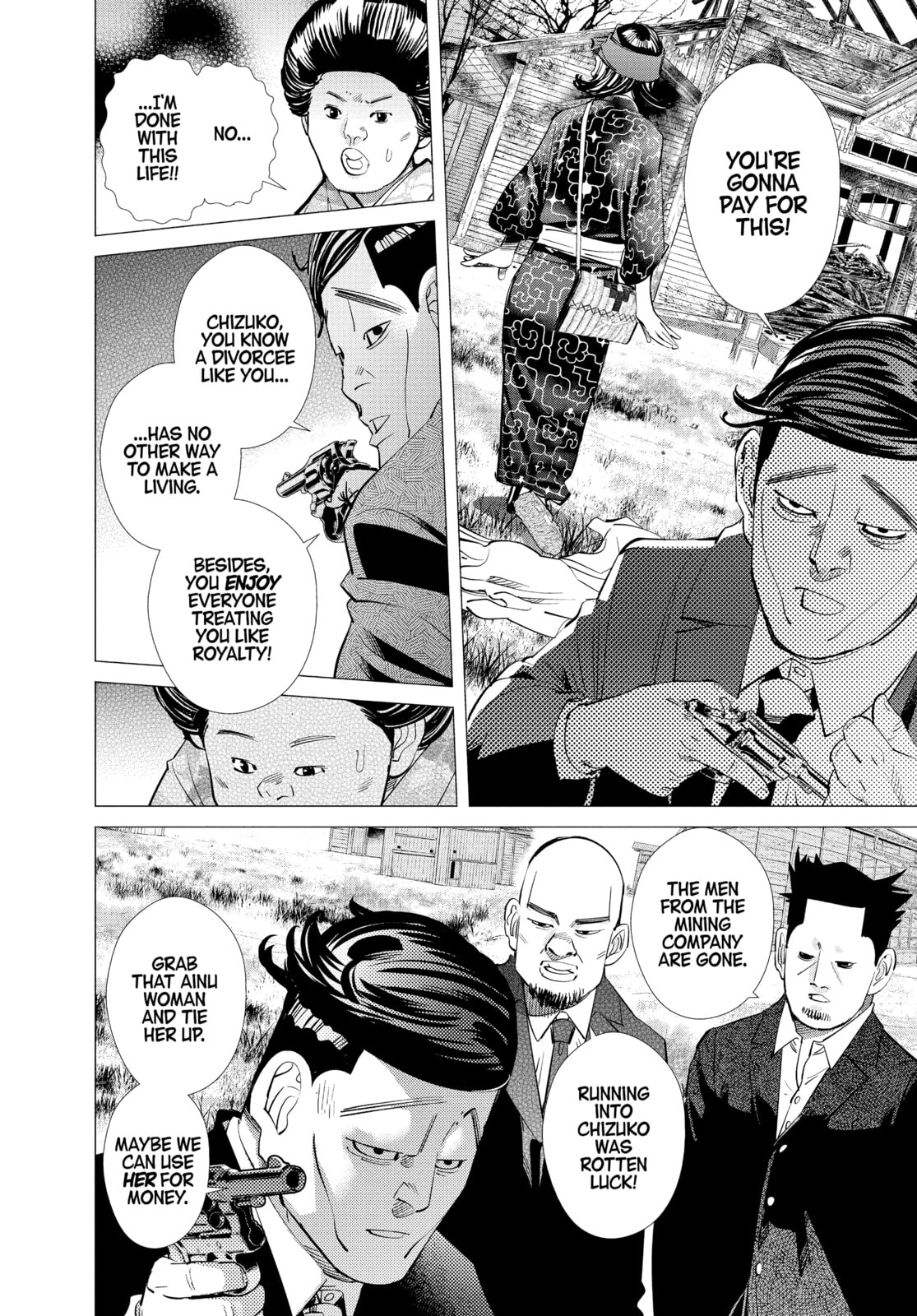 Golden Kamuy chapter 96, page 11