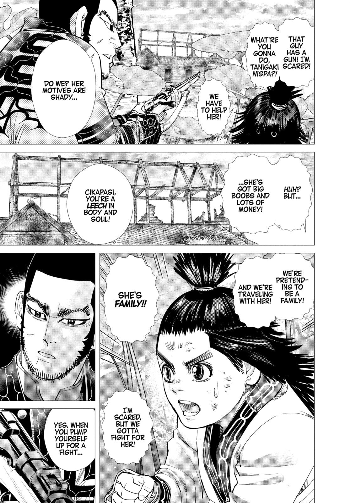Golden Kamuy chapter 96, page 12