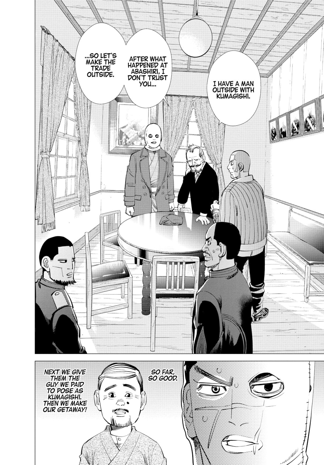 Golden Kamuy chapter 98, page 4
