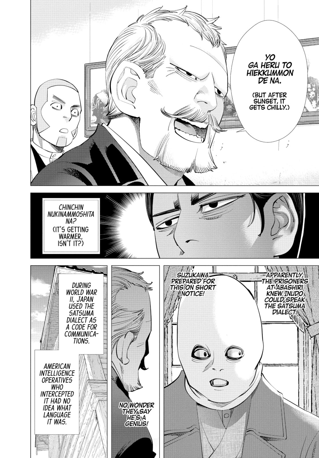 Golden Kamuy chapter 98, page 8