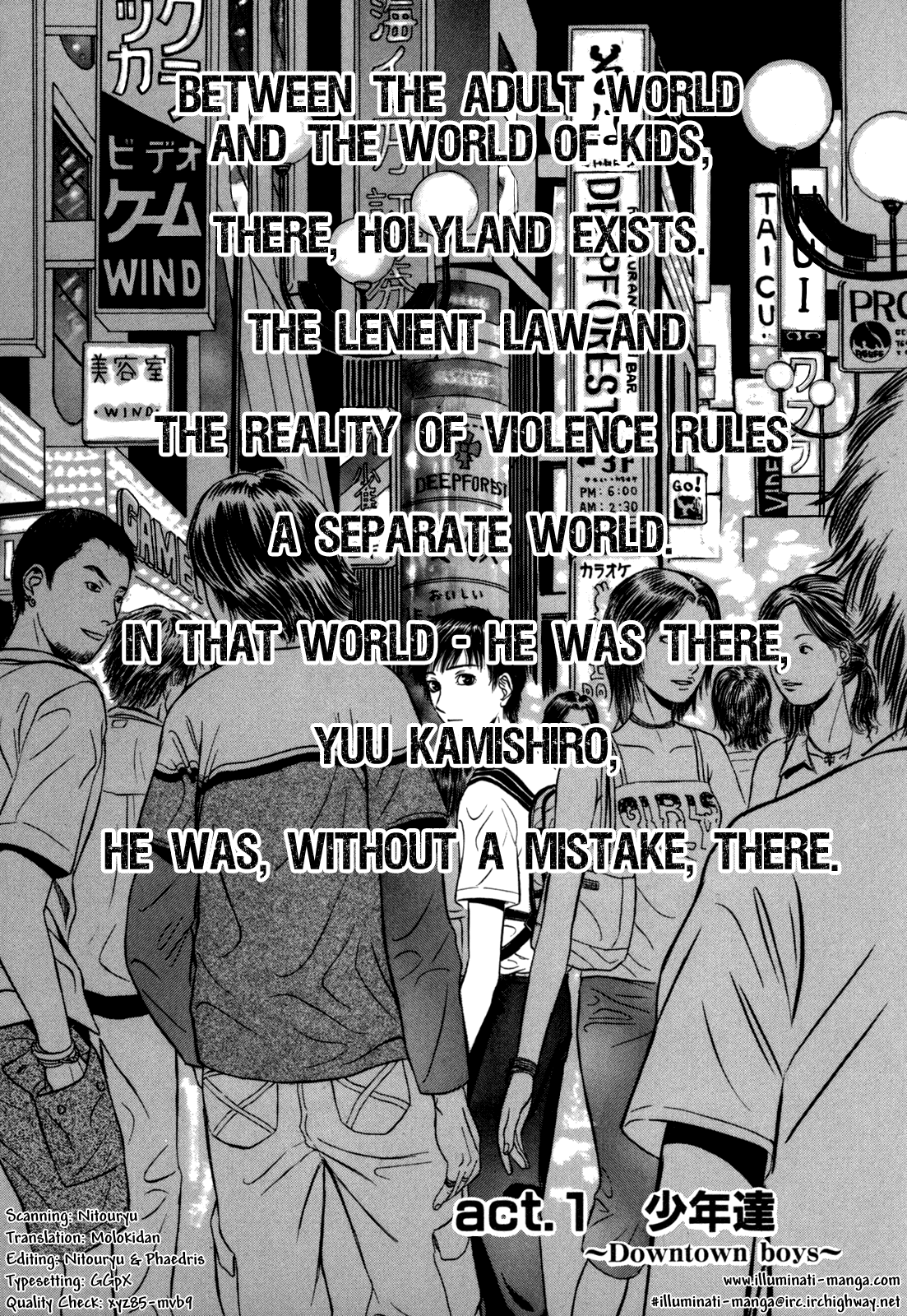 Holyland chapter 1, page 6